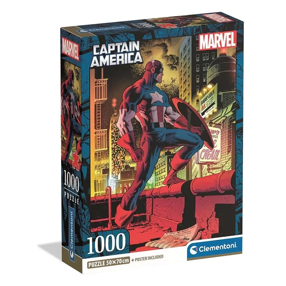 Amerika kapitány 1000 db-os puzzle Clementoni