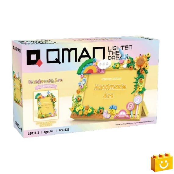 QMAN® 36011-2 - Szivárvány Képkeret építőjáték