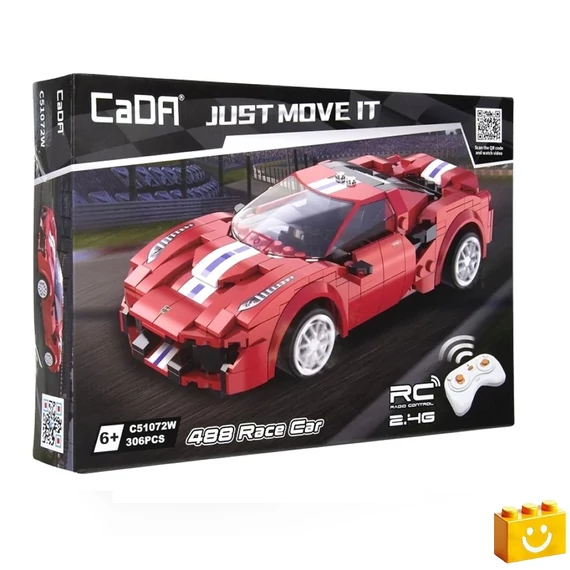 CaDA® C51072W - Távirányítós 488 Supercar építőjáték