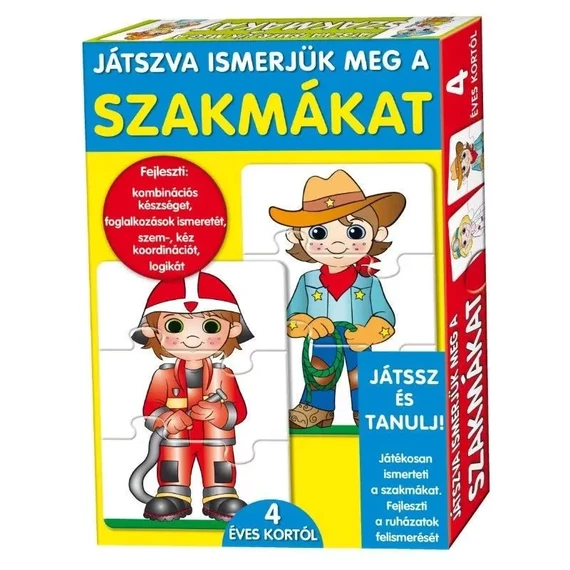 Játszva ismerjük meg a szakmákat