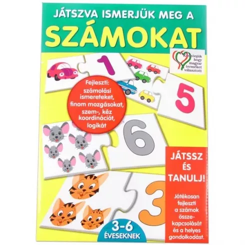 Játszva ismerjük meg a számokat